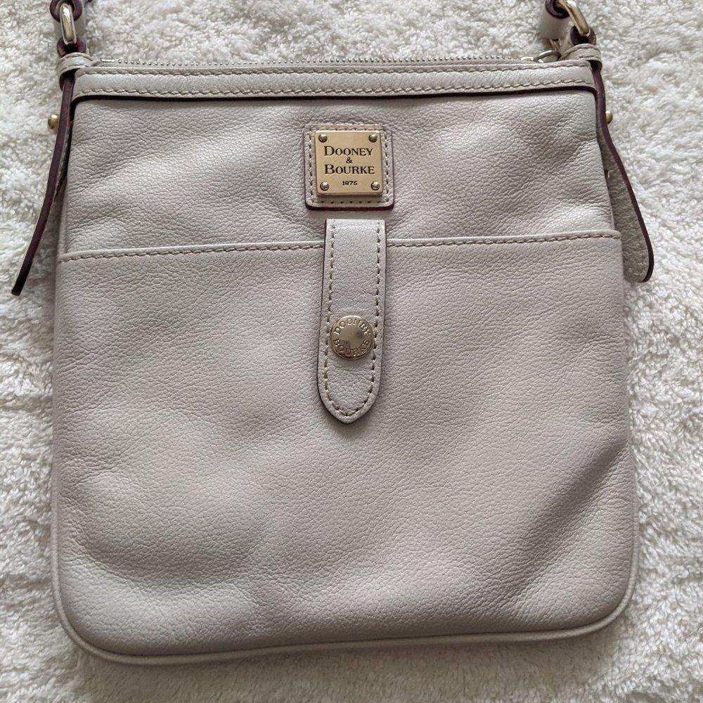 Dooney and Bourke Off White Crossbody Bag